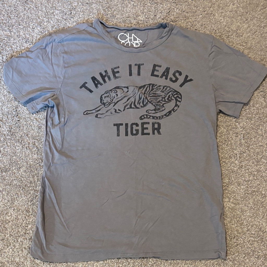 Chaser Brand Take It Easy Tiger Tee